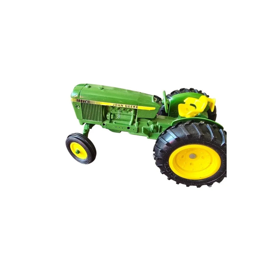 Vintage John Deere ERTL Diecast Tractor And Wagon‎ Trailer Scale 1:16 Farm Toy